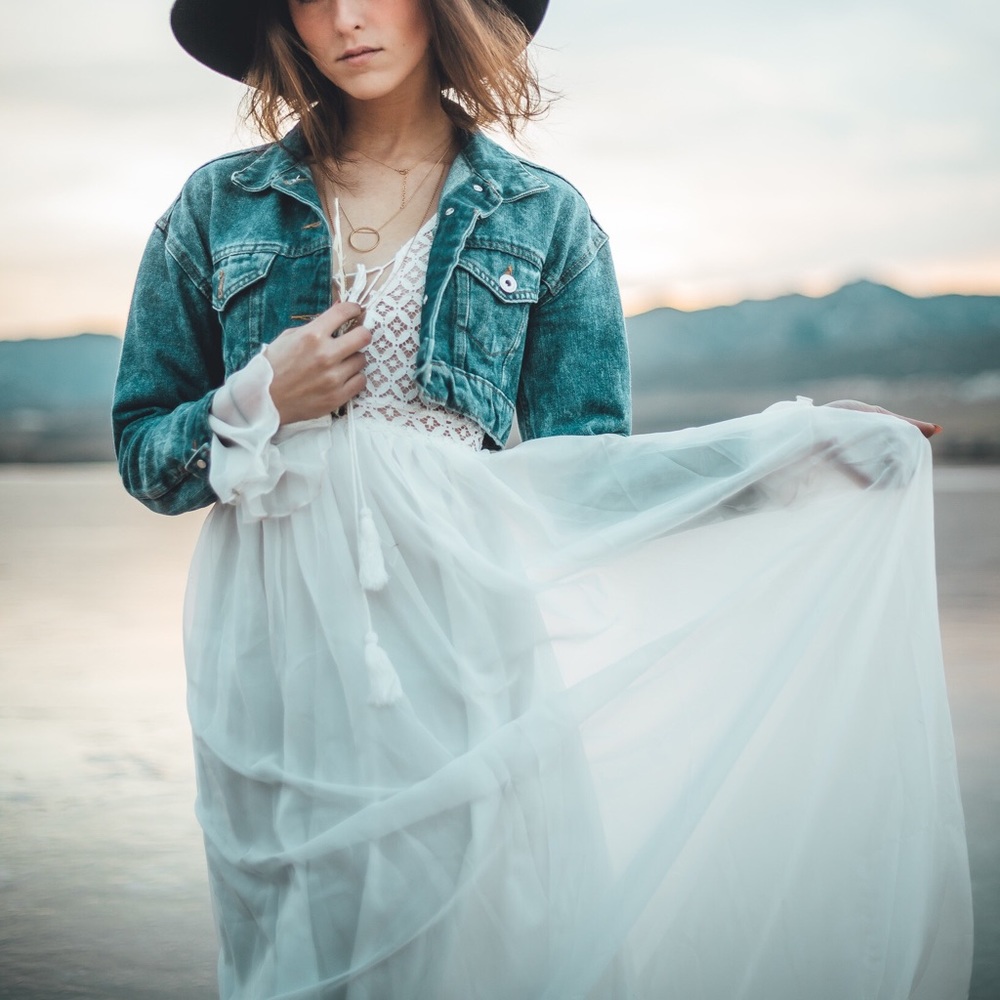 White Lace Dress
